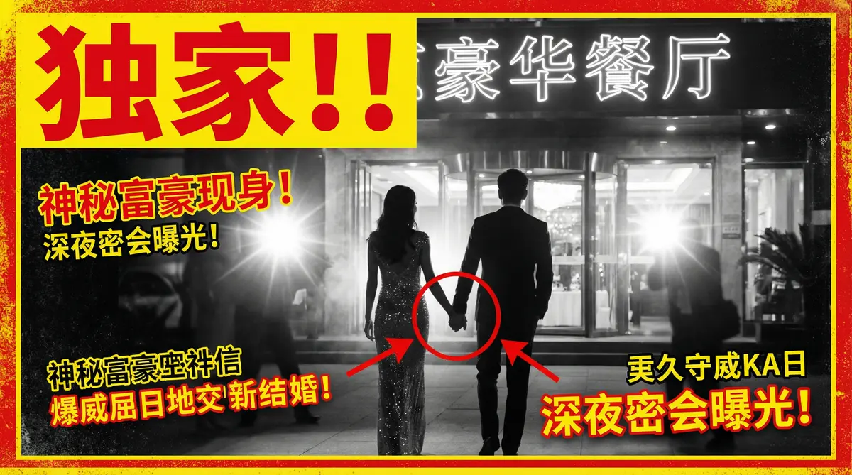 吃瓜大赛 - 一线女星与神秘富商深夜密会独家偷拍照